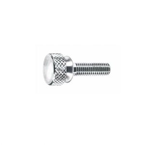 Tornillo Personalizado de Acero al Carbono CNC, Cabeza Redonda Moleteada, Rosca Fina Clase 8, Acabado Liso, Métrico/Pulgadas - Product Image 4