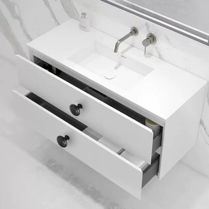 Poignée de meuble en alliage d'aluminium, bouton rond moderne pour tiroir et armoire, finition brillante or, argent, noir, antirouille, montage en surface - Product Image 3