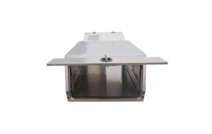 Aluminium Ute Canopy with 1/4 <b>Dog</b> <b>Box</b> Compartment & 3/4 <b>Storage</b> Area - Product Image 2