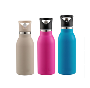Custom Logo Vacuum Insulated Stainless Steel Sports Drink <b>Bottle</b> Handle Lid Large Capacity 24 Hours Thermal Insulation - Product Image 1