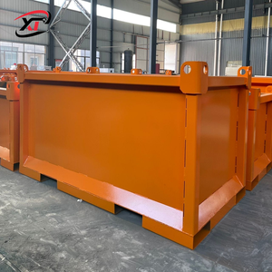 Контейнеры для отходов, контейнеры для мусора из углеродистой стали с карманом для вилочного погрузчика - Product Image 5