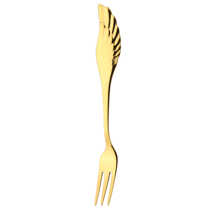 Tenedor alado - Oro