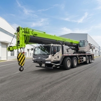 Grue mobile télécommandée de 80 tonnes d'occasion pour opérations en zone dangereuse