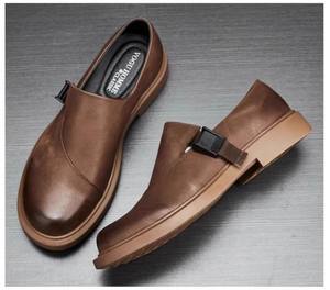 <span class=keywords><strong>Mocasines</strong></span> de suela blanda de moda transpirable de ocio de verano de cuero de <span class=keywords><strong>caballo</strong></span> lavado de Venta caliente - Product Image 3