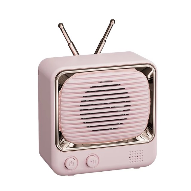 Cute and Retro Radio FM 400mAh Battery TF/MP3 Playback Wireless Small Speaker