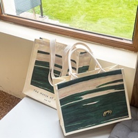 Sac fourre-tout en toile Chang Yu pour peinture à l'huile, grande capacité, trois sangles, fermeture éclair, couleur unie, écologique, pour femme, idéal pour les trajets quotidiens