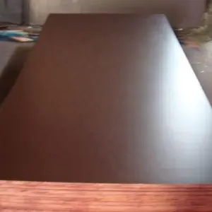Linyi Pabrik Murah Coklat/Hitam 1220*2440*21 Mm Film Faced Plywood untuk Konstruksi Laminasi Lembaran Kayu Lapis ply Produk