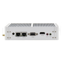 Mini PC Industrial sin Ventilador con Procesador Quad Core J1900, Puertos Ethernet Duales y Múltiples Interfaces Seriales para Control de Automatización