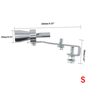 Vente flash - <span class=keywords><strong>Sifflet</strong></span> turbo pour échappement - Universel pour <span class=keywords><strong>voiture</strong></span> et moto, amélioration du son du turbo, <span class=keywords><strong>sifflet</strong></span> d'échappement coloré à clipser - Product Image 6