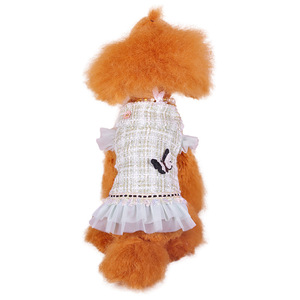 Roupas para Animais de Estimação Personalizadas por Atacado com Renda Fabricante Fornecedor de Roupas para Cães Chihuahua Jaqueta de Luxo - Product Image 2