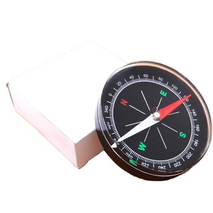 <span class=keywords><strong>Boussole</strong></span> magnétique en plastique de poche d'<span class=keywords><strong>aiguille</strong></span> remplie d'huile de survie de 70mm pour camping en plein air - Product Image 1