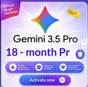 Suscripción Oficial de 18 Meses a Google Gemini 3.1 Pro, 5 TB de Almacenamiento de Google One, Uso Global, Vinculación a Cuenta de Correo Personal - Product Image 2