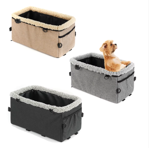 Juicepet Portable solide motif chien voiture <span class=keywords><strong>rehausseur</strong></span> siège étanche voyage <span class=keywords><strong>rehausseur</strong></span> siège sac pour animaux de compagnie chien <span class=keywords><strong>rehausseur</strong></span> siège de voiture - Product Image 1