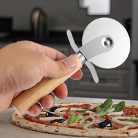 Haute Qualité En Acier Inoxydable Roue Pizza Cutter Alibaba Chine Fournisseur En Gros Pizza Outils