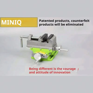 Étau de précision 2 en 1 pour fraisage et perçage, avec base pivotante, table de travail composée, table transversale robuste pour perceuse - Product Image 4