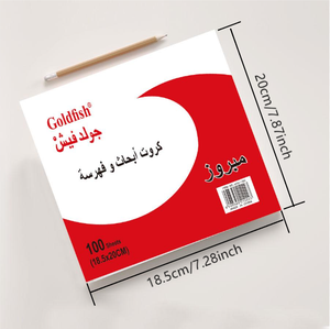 Libro <span class=keywords><strong>delle</strong></span> fatture arabe 22 voci con firma | Assorbente dinaro 12.5/7.5cm/20x18.5cm | Conforme alle tasse per i negozi UAE Kuwait - Product Image 3