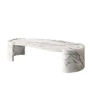 table living room furniture stone coffee table large round square real marble coffee table