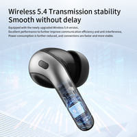 Écouteurs sans fil sportifs TWS avec réduction de bruit, longue autonomie, affichage numérique, étanchéité IPX5, Bluetooth 5.4, son Hi-Fi, son surround sans fil
