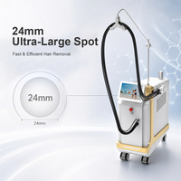 Appareil laser Alexander 755nm Alexandrite pour l'épilation, machine pour salon de beauté, équipement certifié CE MDR 510K
