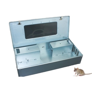 <strong>Multicatch</strong> Live <strong>Mouse</strong> Rat <strong>Trap</strong> Humane Indoor/Outdoor <strong>Mouse</strong> Bait Station Automatic Reset Rat Cage Good Rat Killer Pest Control - Product Image 1
