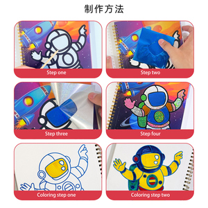 2025 trẻ em sáng tạo tự làm in ấn lá nghệ thuật Kit Vẽ Đồ chơi thiết lập cho lứa tuổi 5 + quà tặng sinh nhật với nghệ thuật và hàng thủ công - Product Image 3