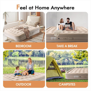 <span class=keywords><strong>Materasso</strong></span> da Campeggio Autogonfiabile, Letto ad Aria Gonfiabile Automatico, Tappetino Impermeabile Portatile per Tenda e Viaggi all'Aperto - Product Image 6