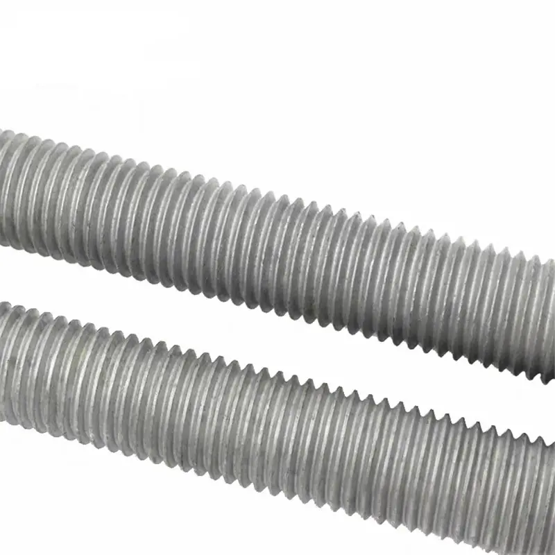 HDG 5mm 7mm 9mm 32mm 50mm m24 barra filettata ad alta resistenza zincata m6 m8