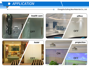 <span class=keywords><strong>Film</strong></span> intelligent PDLC auto-adhésif, commutable, pour la confidentialité et la décoration, idéal pour la maison, la chambre, le salon, l'extérieur et l'hôtel - Product Image 6