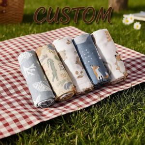 <span class=keywords><strong>Drap</strong></span>-<span class=keywords><strong>housse</strong></span> Kangobaby 120*110cm 100% <span class=keywords><strong>coton</strong></span> biologique 400TC pour lit bébé, doux, respirant, en mousseline, personnalisable - Product Image 1