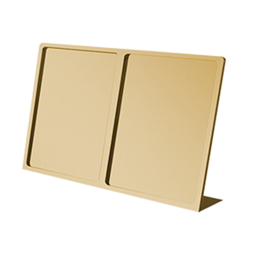 Customized Fast <strong>Food</strong> Metal Menu Holder Wholesale Desktop Advertising Stainless Steel Display <strong>Stand</strong> - Product Image 6