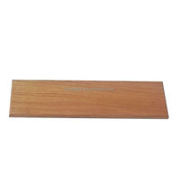 Panneaux muraux de bloc d'affichage de bois porte-signe de plaque signalétique en bois de chêne verni Plaques de signes vierges en bois de chêne pour la gravure