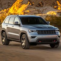Ensemble de phares de voiture VLAND compatible avec JEEP Grand Cherokee WK2 4ème génération 2014-2021, réflecteur ambre/transparent, paire (réflecteur ambre)