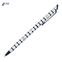 Stylo bille personnalisable en métal en forme de fusée avec embout triangulaire, stylo promotionnel fin et original pour hôtel, bureau, école