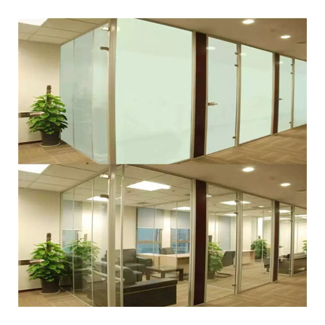 Switchable Electric Smart Glass Film Opaque Pdlc Film Smart Glass M2 Price