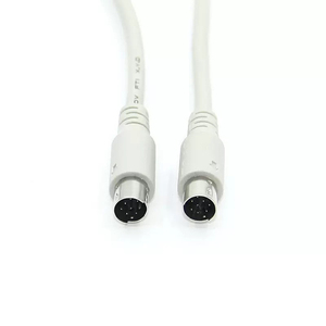 Cable Mini DIN de 8 Pines, 8 Conectores Mini DIN, Cable Macho-Macho de 8 Pines, Beige, 1.5/2/3/4/5/6/7/9 M - Product Image 3