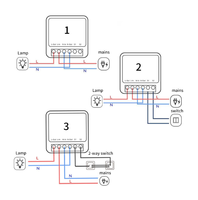 JRUMP 16A Zigbee 3.0 Interrupteur Intelligent Mini DIY Télécommande Mobile Minuterie Vocale Contrôle 240v Max Smart Life Détaillant Mondial Vente en Gros