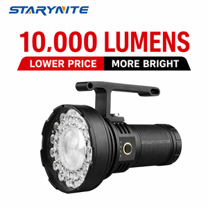 STARYNITE F31 Torcia LED ad Alta Luminosità Ricaricabile USB Impermeabile Torcia Tattica Portatile per EDC e Campeggio - Product Image 1