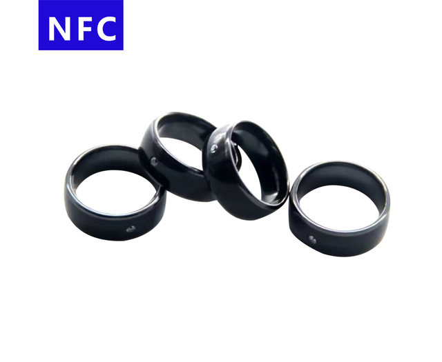 High-quality NFC/RFID  Ring13.56MHZ ISO14443A  213 215 216 for Car Support Customization Ring Rewritable UID Tags NFC Google