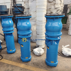 Bomba Sumergible de Flujo Axial Eléctrica de 800 M/h, 380V-660V, 7.5-800kW, para Aguas Residuales y Control de Inundaciones - Product Image 3