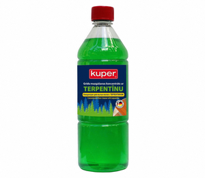 Limpiador de Pisos Concentrado Ecológico para Baño con Terebintina 1L 'KUPER' 15%-30% Ingredientes Activos - Product Image 1