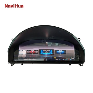 NaviHua Écran numérique de tableau de bord 12,3 pouces pour Mercedes Benz GLK 2008-2015 – Compteur de vitesse LCD et mise à niveau du cockpit virtuel - Product Image 3