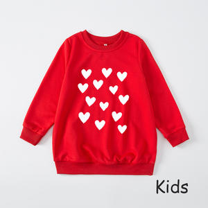 Conjuntos de Otoño a Juego para Mamá e Hija, Ropa de Madre e Hija, Suéter Estampado con Amor, Camiseta de San Valentín para Mamá e Hija - Product Image 4