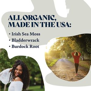 Cápsulas de Fórmula Personalizada para Reforzar el Sistema Inmunológico, Cápsulas Mixtas Crudas, Píldoras Mary Ruth, Píldoras Orgánicas 100% de Musgo Marino Irlandés - Product Image 4