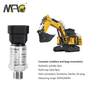 PF310-05 AMP コネクタ EMC IP67 保護 中国製ヘビーデューティ圧力トランスミッタ - Product Image 3