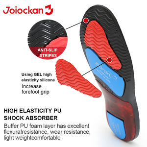 Plantillas Antideslizantes de Gel PU de Alta Elasticidad <span class=keywords><strong>con</strong></span> Absorción de Impactos y Soporte de Arco de Poron TPU para Calzado Deportivo Unisex - Product Image 4