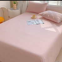 Kain Katun 100% Mendukung Kustomisasi Pribadi untuk Set Sprei, Set Selimut, Set Empat Potong, dan Set Multi-Potong