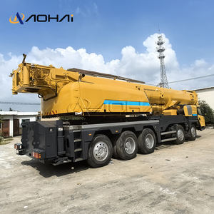 Grúa de elevación hidráulica de servicio pesado de 50 toneladas, maquinaria de nueva construcción con motor de bomba de motor central, para sitios de construcción - Product Image 4