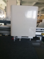 Máquina Plotter de corte plano de alimentación automática 900x600Mm 3 cabezales para pegatina de señalización tela acrílica corte de cuero 1200 mm/s