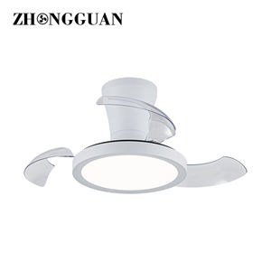 Lampe à ventilateur électrique de conception moderne de 20 pouces pour la maison Restaurant Chambre à coucher Lustre intégré 3 <span class=keywords><strong>Conversion</strong></span> de fréquence Muet Invisible - Product Image 1