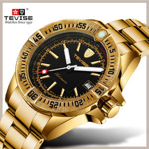 Montre mécanique étanche, tendance, automatique, bracelet en acier, montre de luxe pour homme - Product Image 5